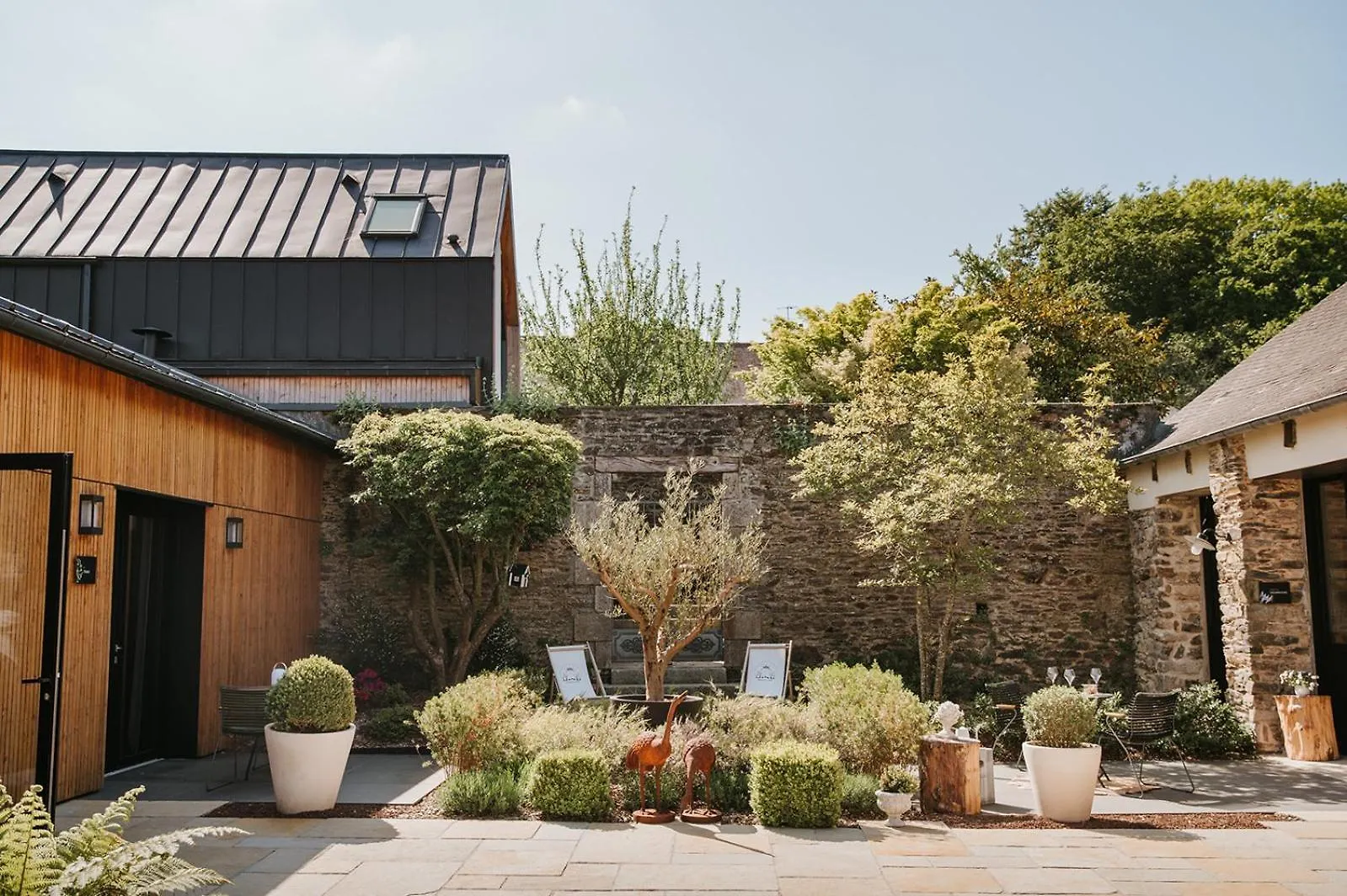 L'Ecrin, Loft Atypique Au Coeur D'Un Jardin Verdoyant Villa Landerneau France